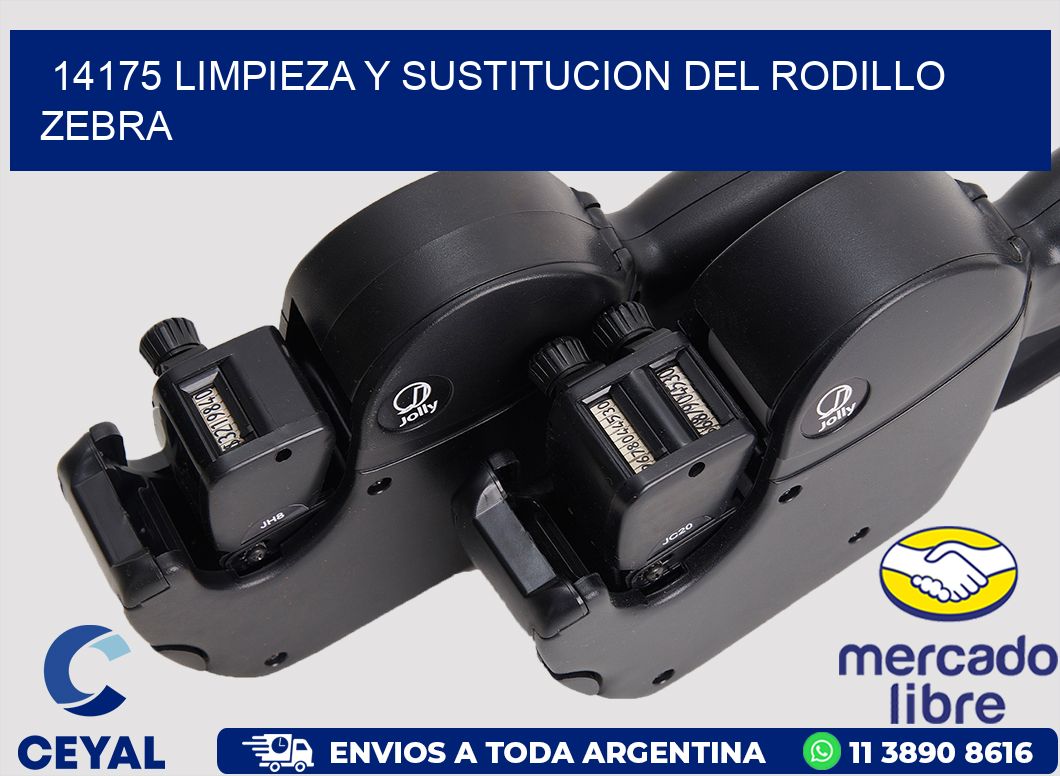 14175 LIMPIEZA Y SUSTITUCION DEL RODILLO ZEBRA