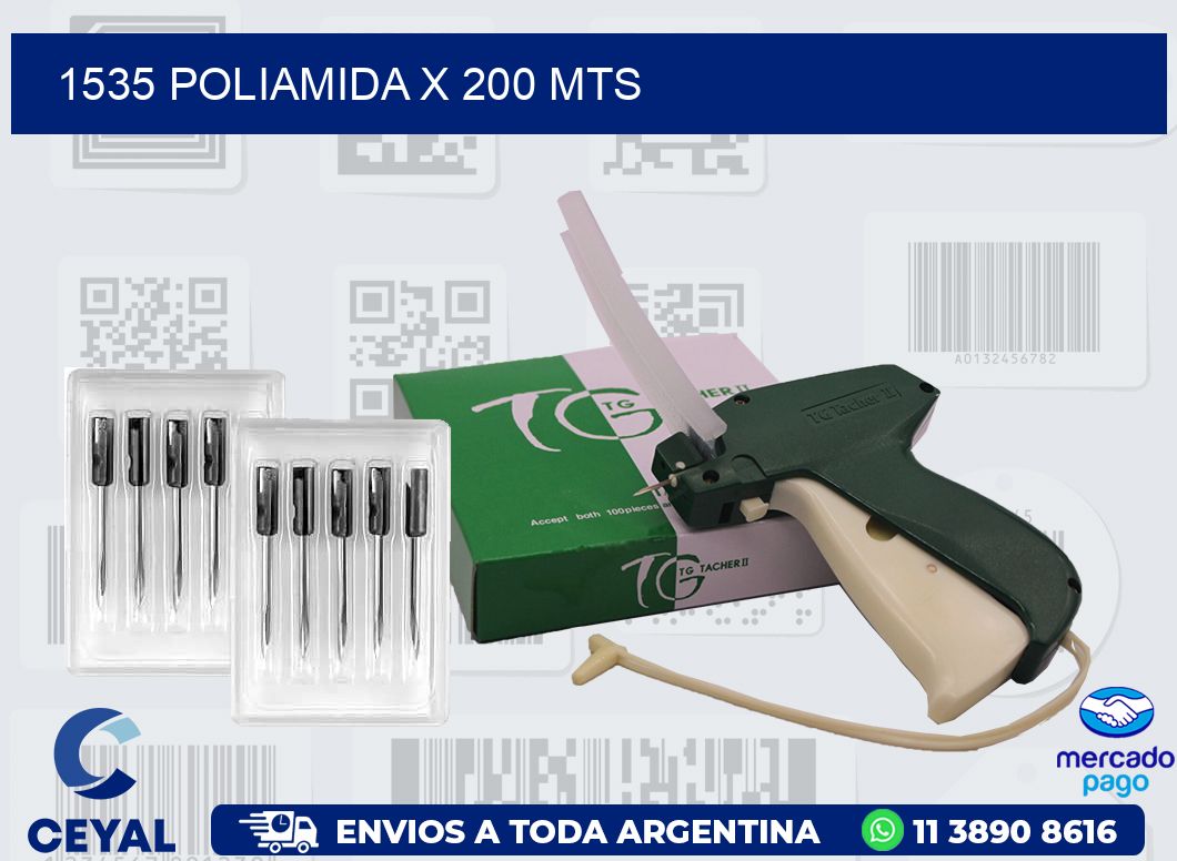 1535 POLIAMIDA X 200 MTS