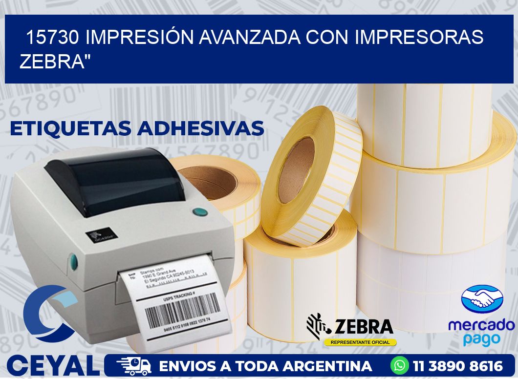 15730 IMPRESIÓN AVANZADA CON IMPRESORAS ZEBRA»