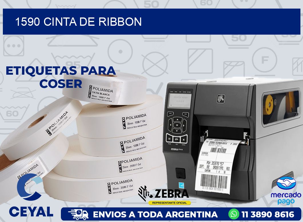 1590 CINTA DE RIBBON