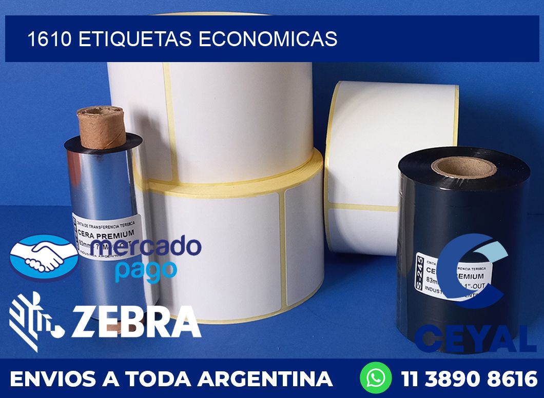 1610 ETIQUETAS ECONOMICAS