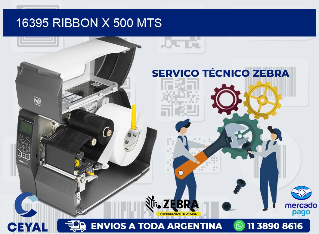 16395 RIBBON X 500 MTS