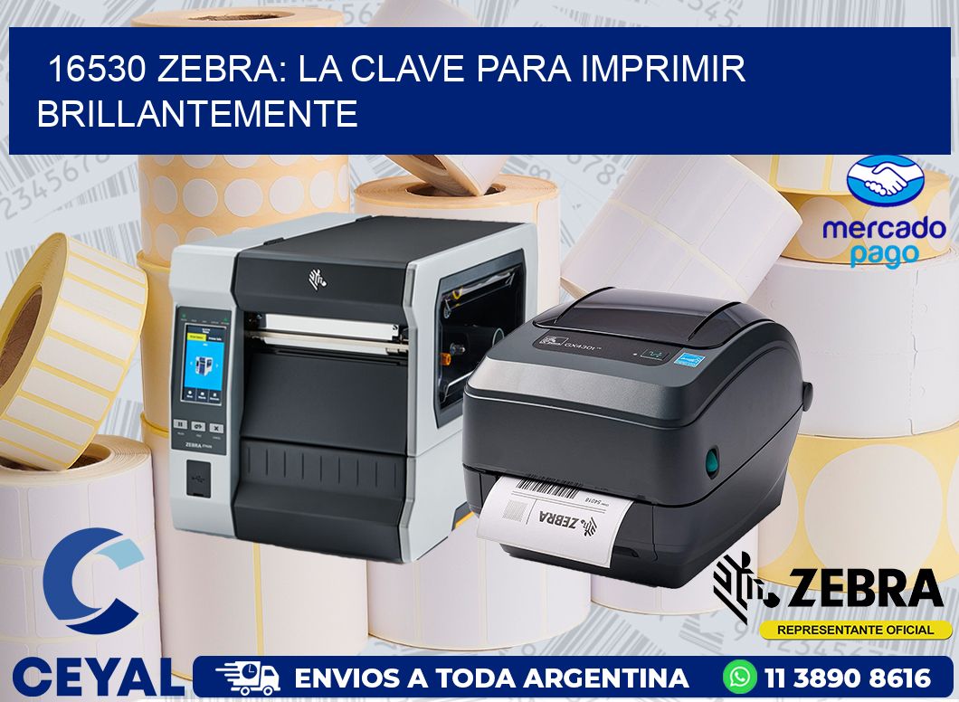 16530 ZEBRA: LA CLAVE PARA IMPRIMIR BRILLANTEMENTE