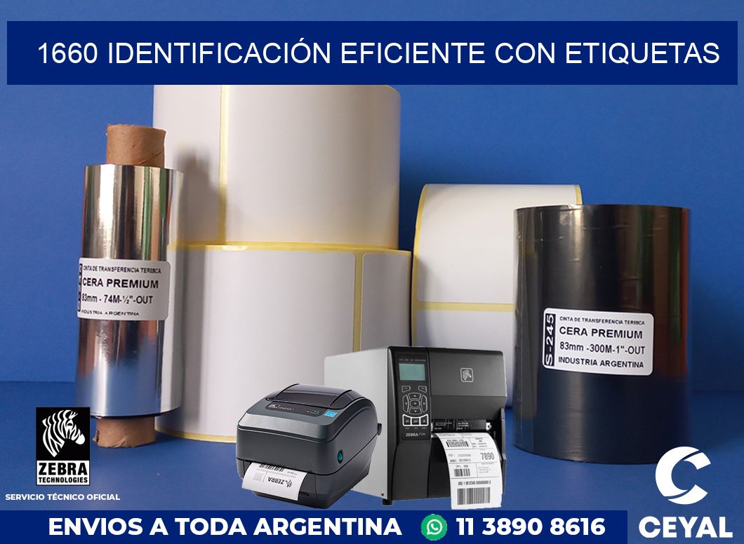 1660 IDENTIFICACIÓN EFICIENTE CON ETIQUETAS