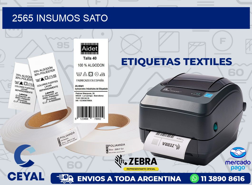 2565 INSUMOS SATO