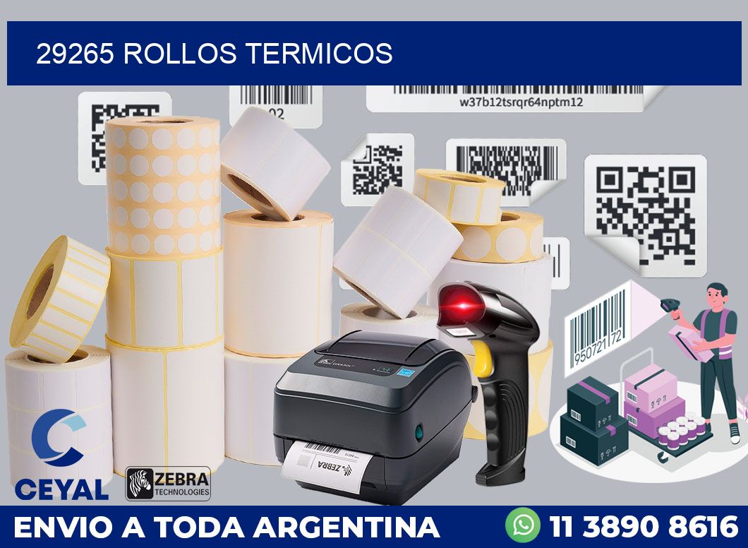 29265 ROLLOS TERMICOS