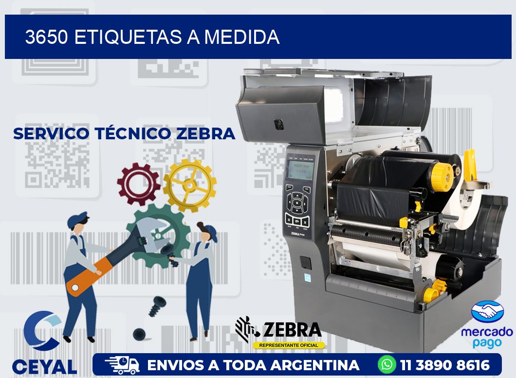 3650 ETIQUETAS A MEDIDA