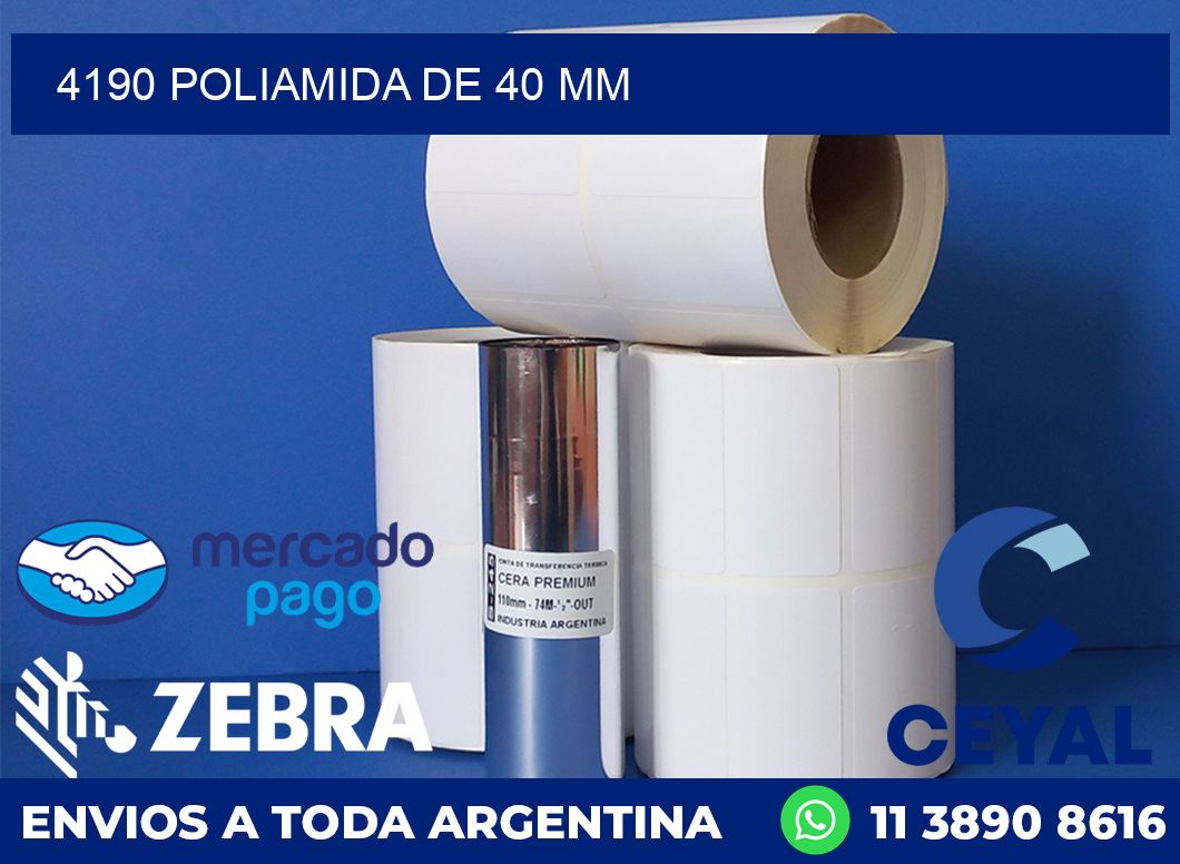 4190 POLIAMIDA DE 40 MM