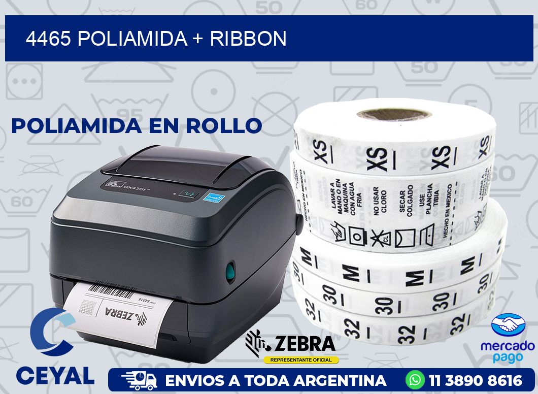 4465 POLIAMIDA + RIBBON