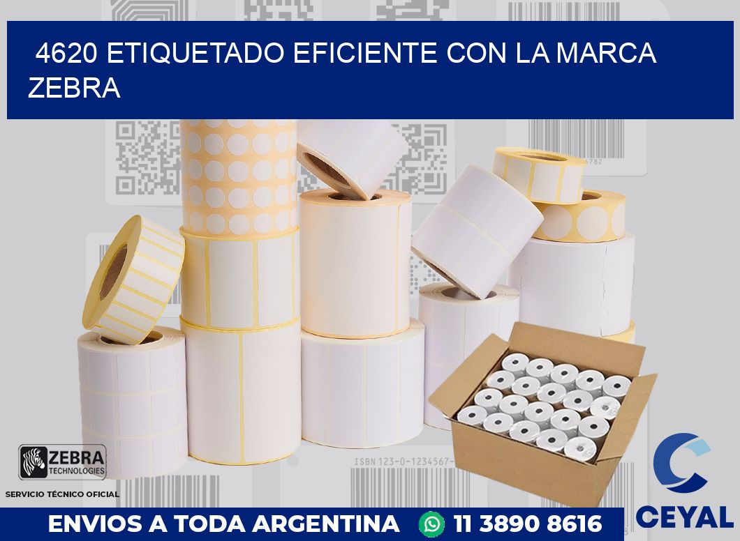 4620 ETIQUETADO EFICIENTE CON LA MARCA ZEBRA