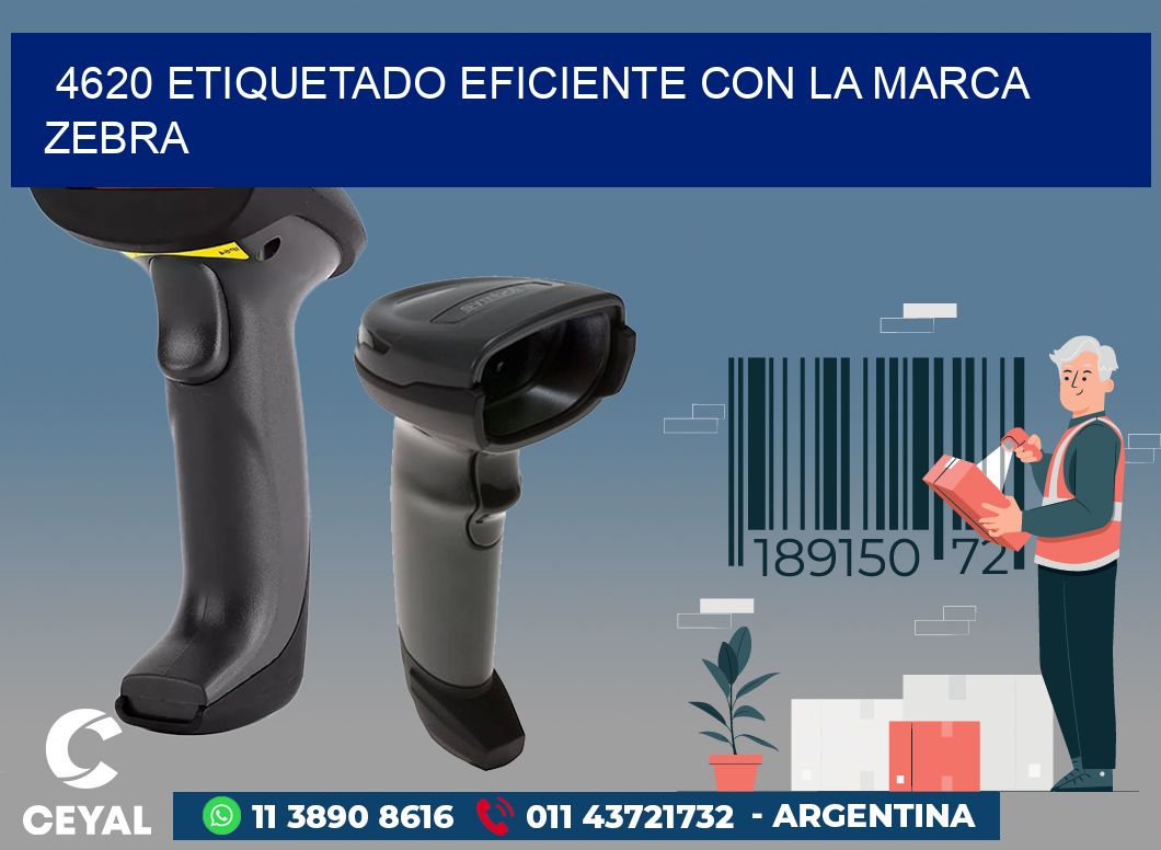 4620 ETIQUETADO EFICIENTE CON LA MARCA ZEBRA