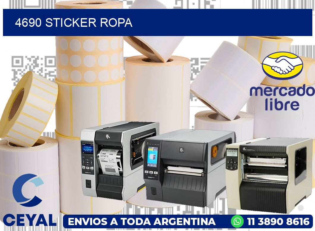 4690 STICKER ROPA