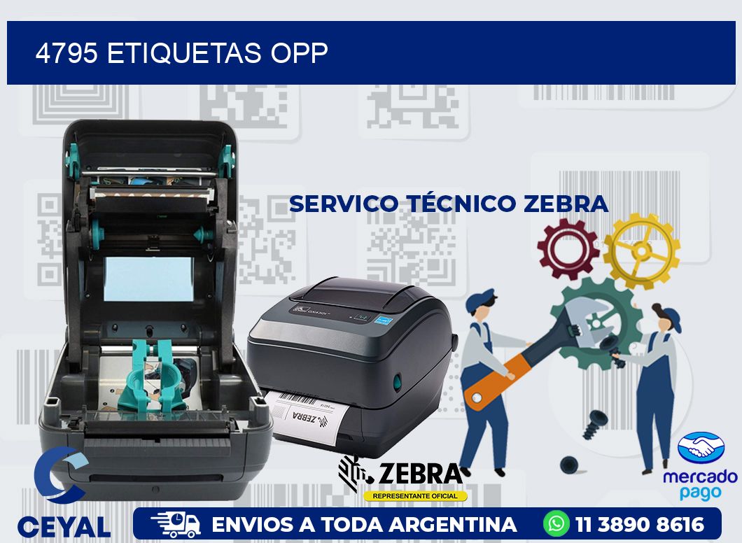 4795 ETIQUETAS OPP