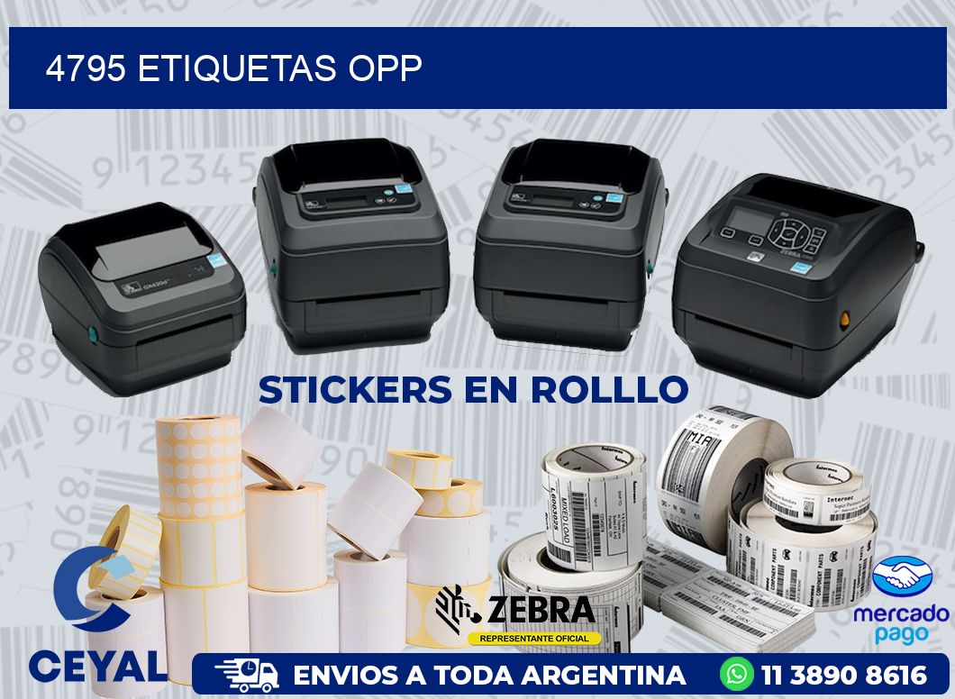 4795 ETIQUETAS OPP