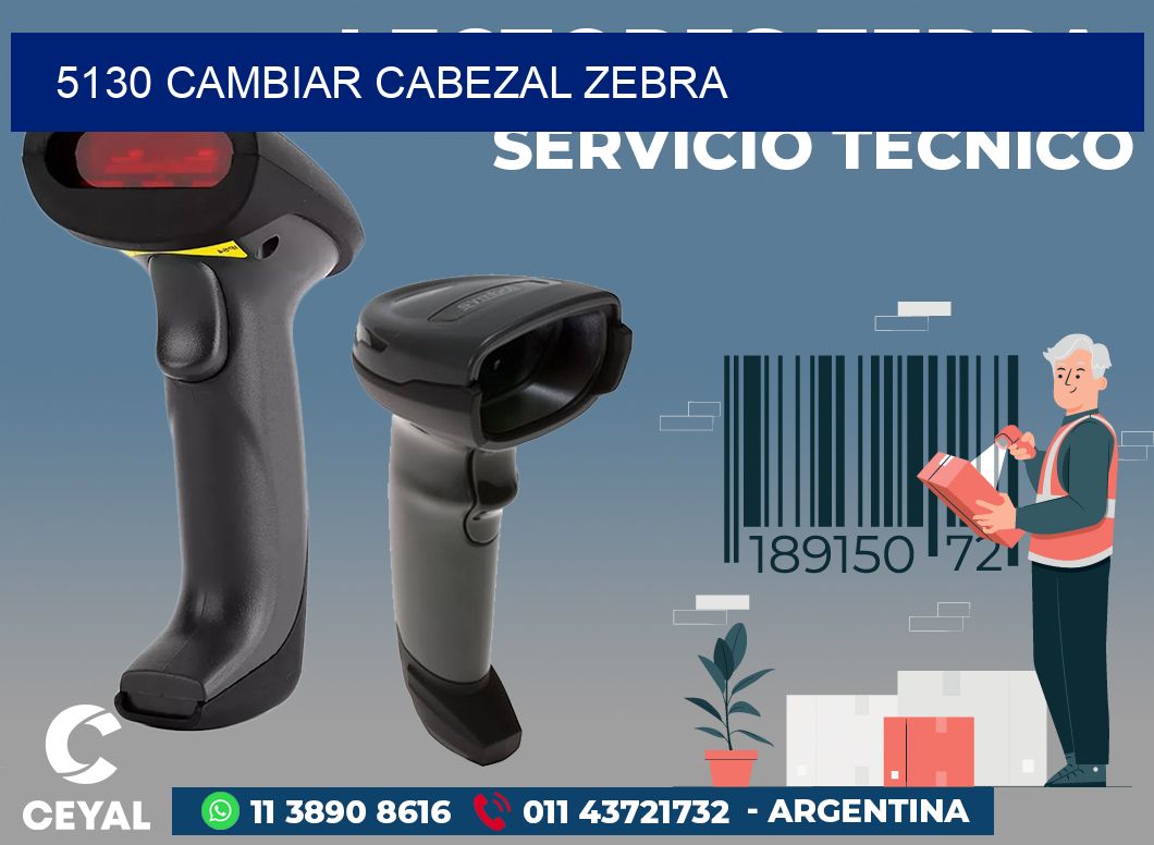 5130 CAMBIAR CABEZAL ZEBRA