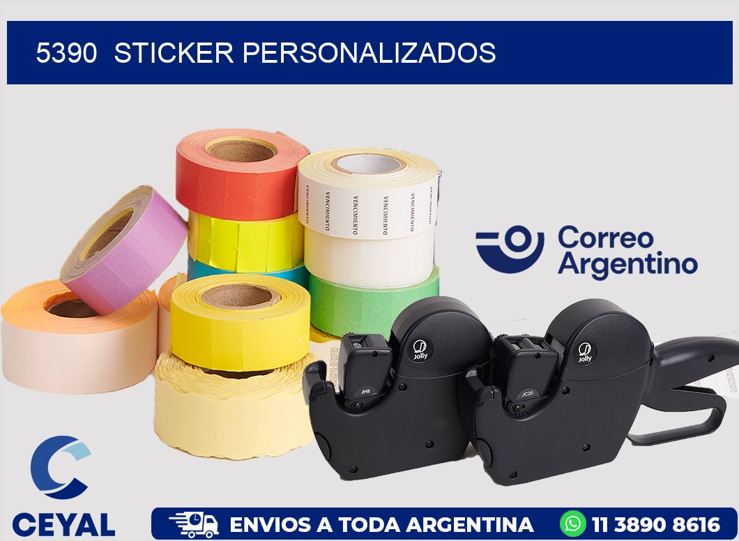 5390  sticker personalizados