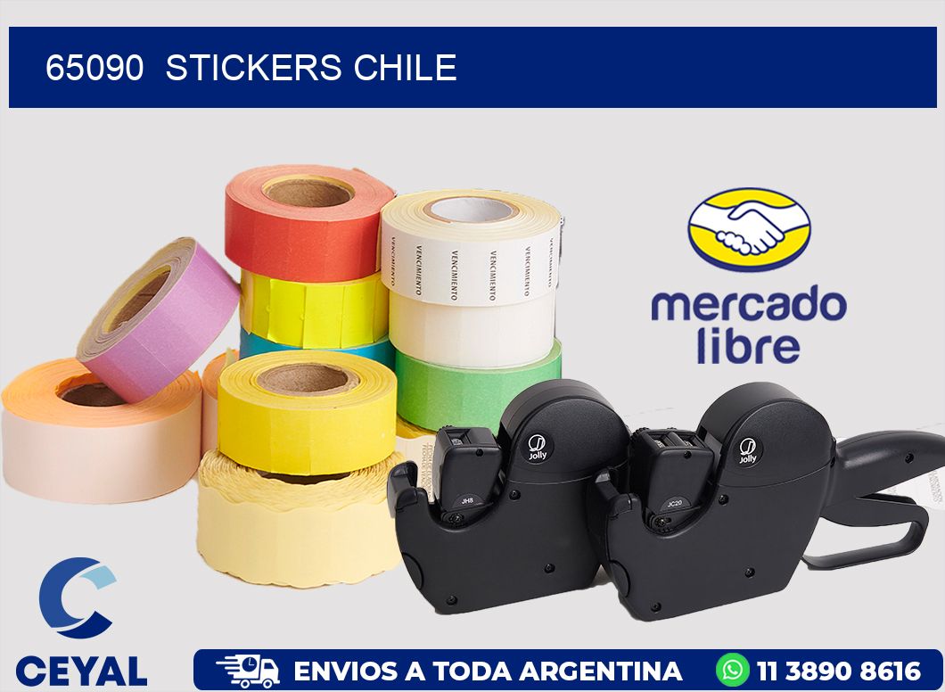 65090  STICKERS CHILE