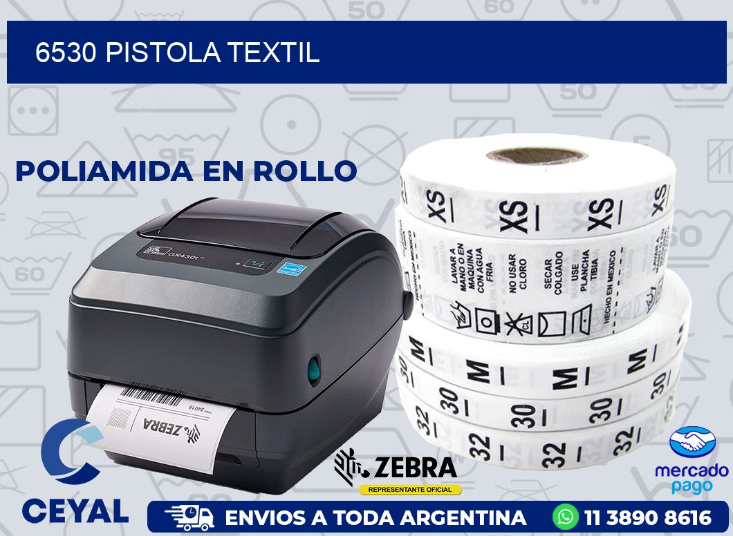 6530 PISTOLA TEXTIL