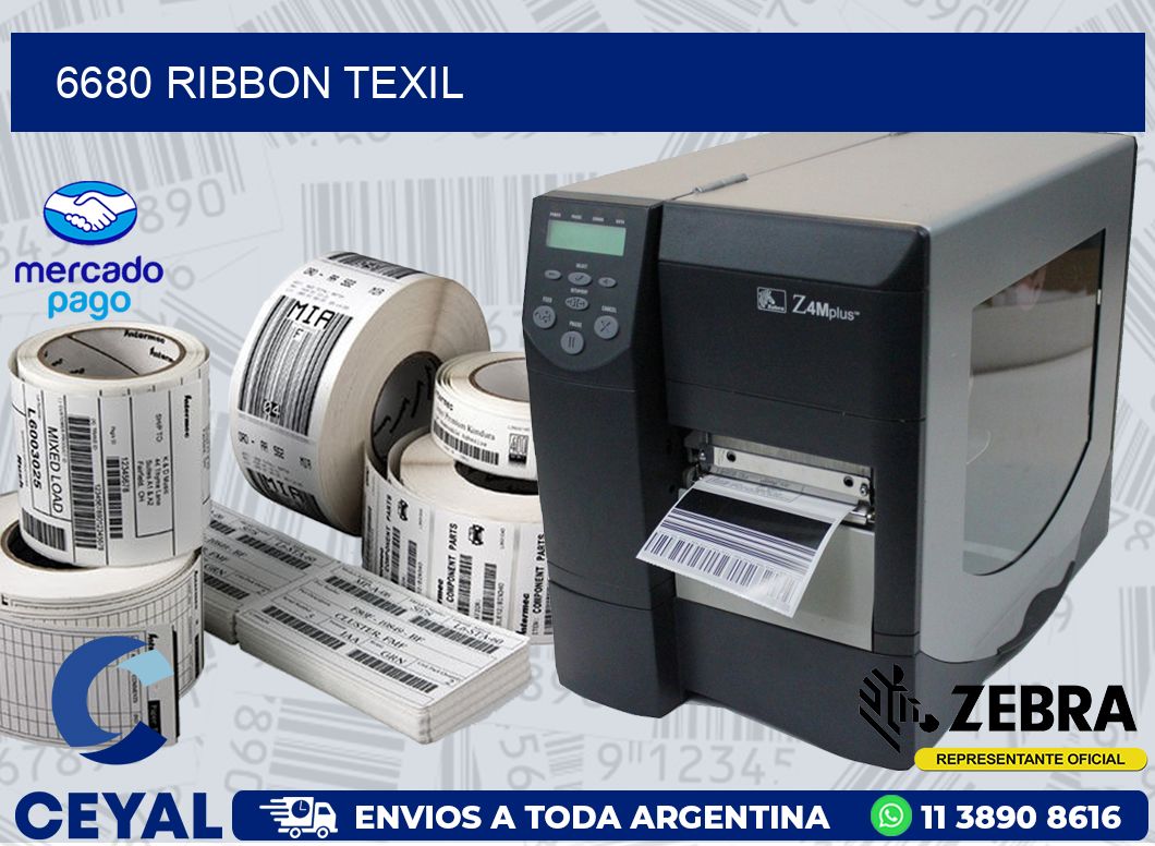 6680 RIBBON TEXIL