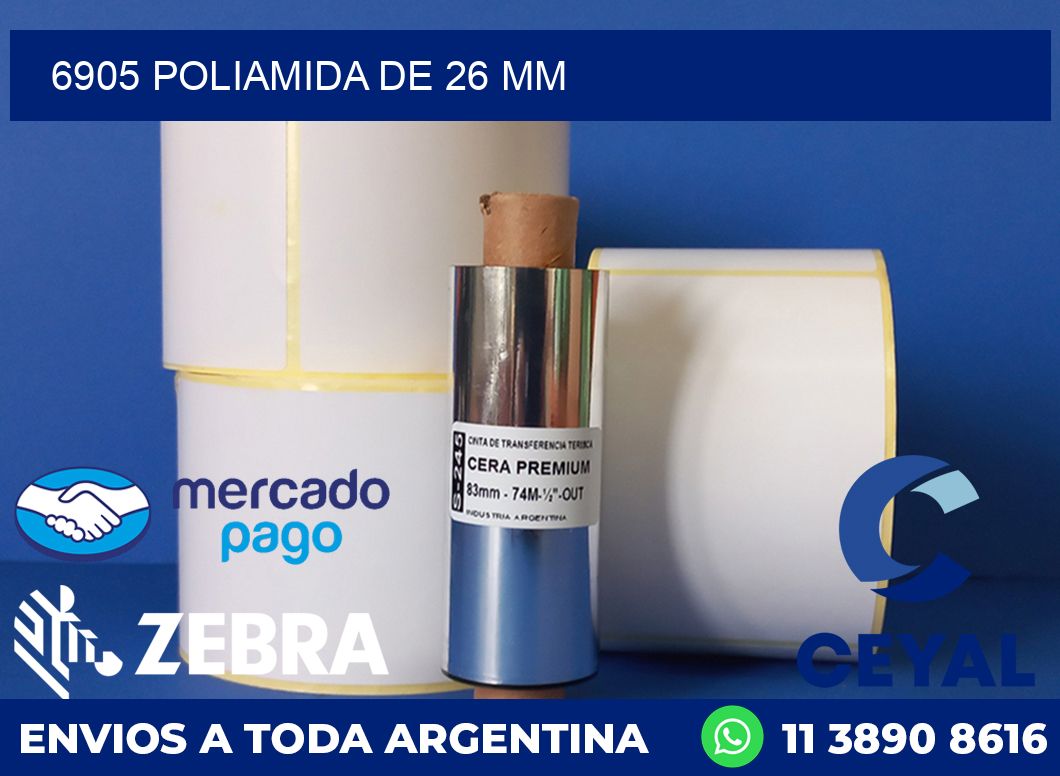 6905 POLIAMIDA DE 26 MM
