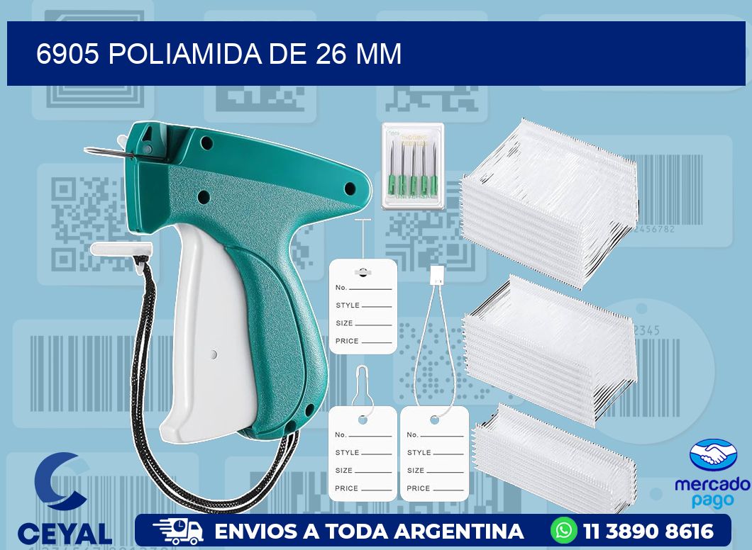6905 POLIAMIDA DE 26 MM