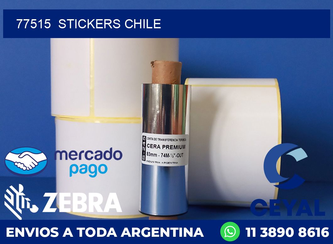 77515  STICKERS CHILE