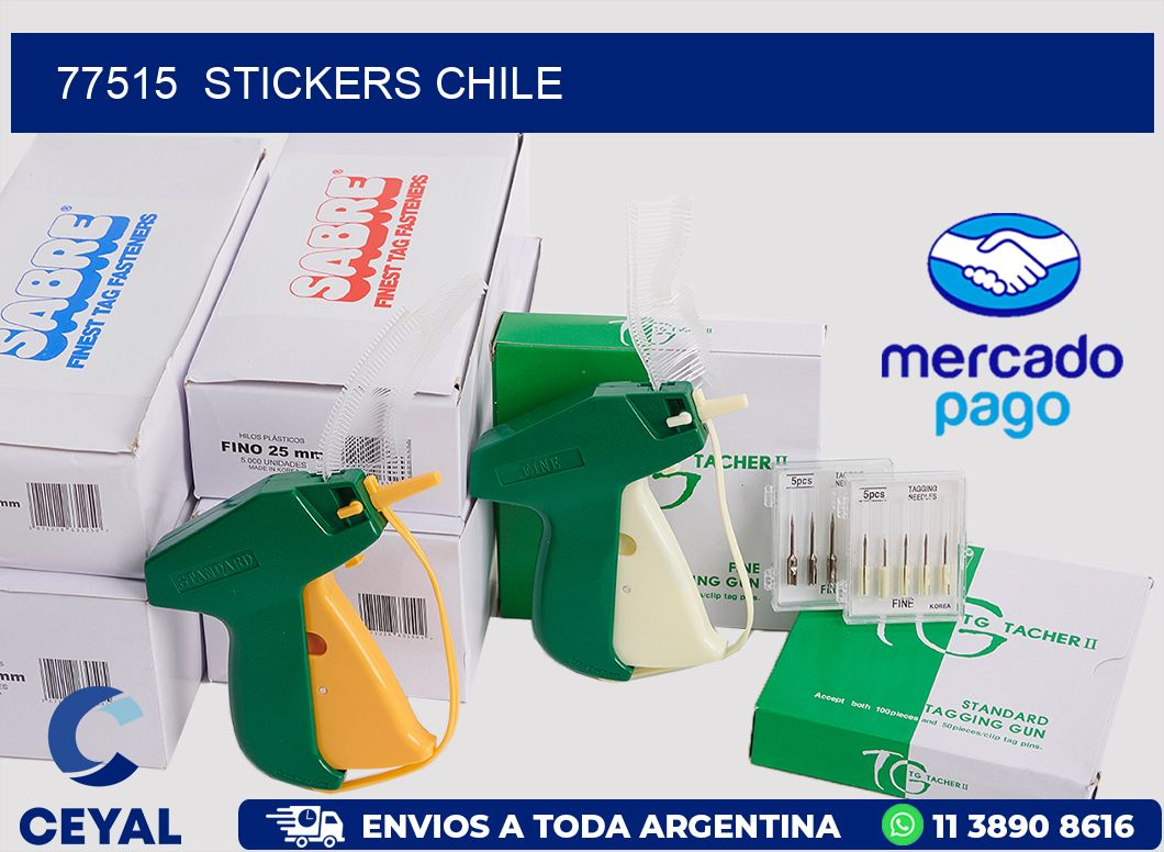 77515  STICKERS CHILE