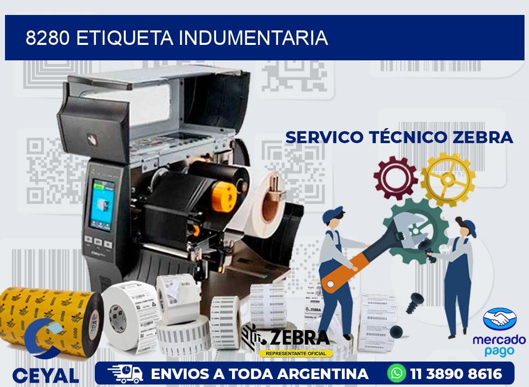 8280 ETIQUETA INDUMENTARIA