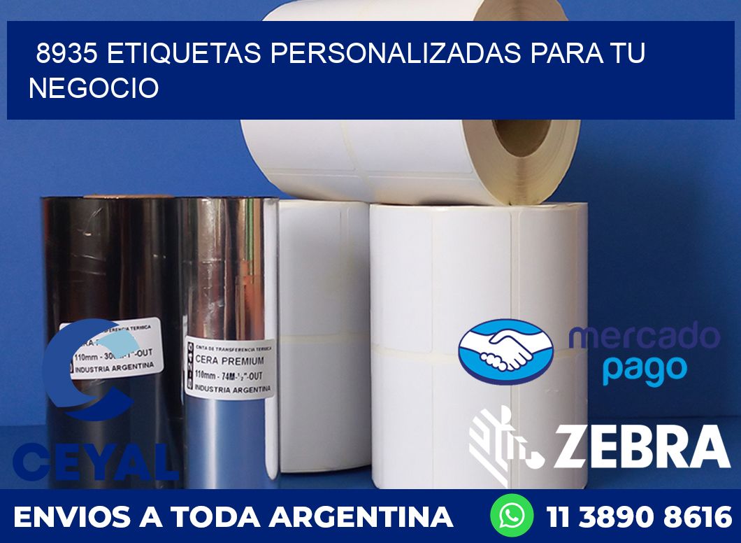 8935 ETIQUETAS PERSONALIZADAS PARA TU NEGOCIO