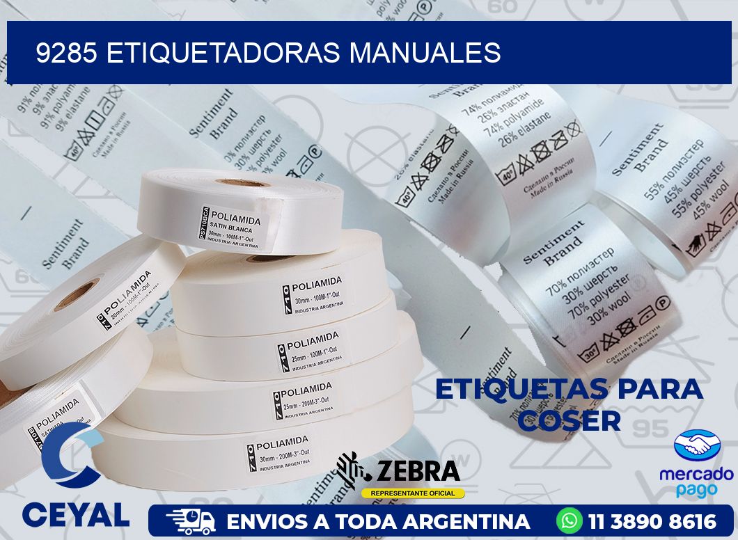 9285 ETIQUETADORAS MANUALES