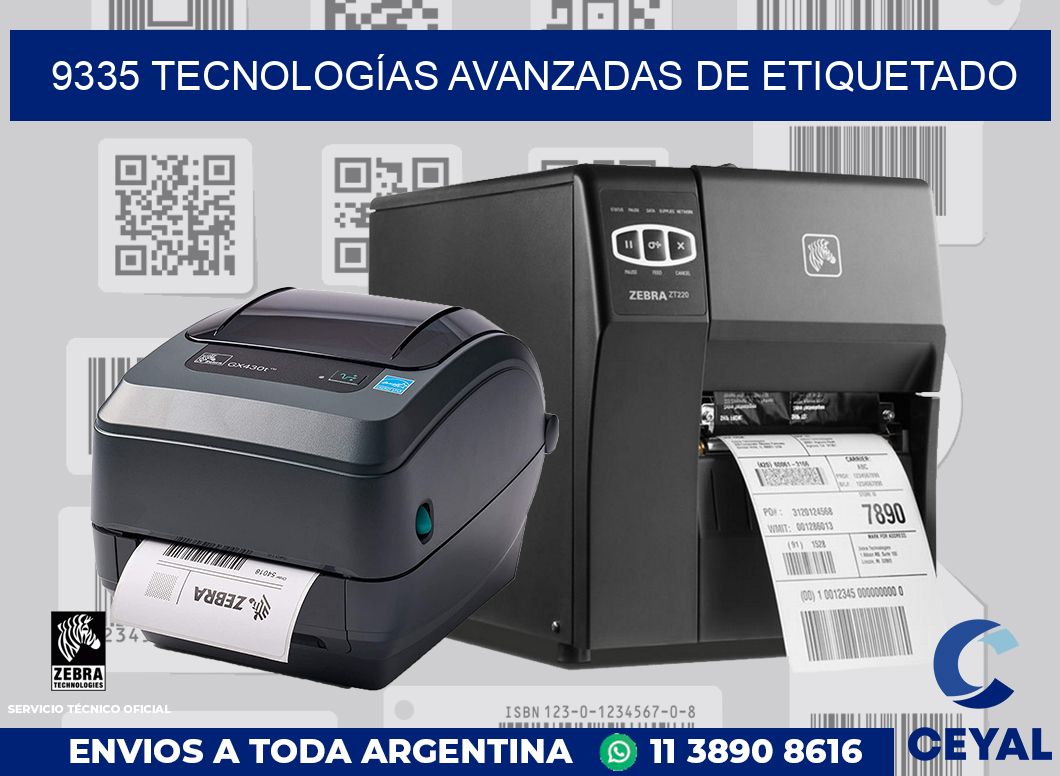 9335 TECNOLOGÍAS AVANZADAS DE ETIQUETADO