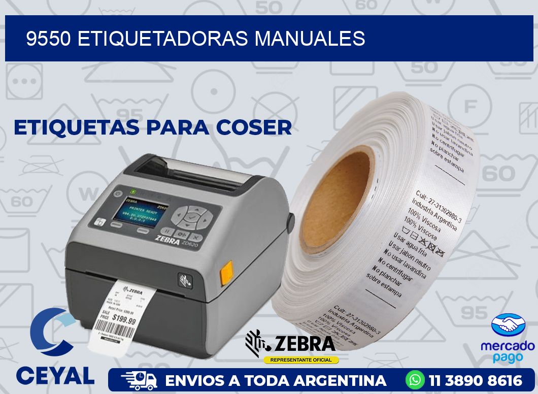 9550 ETIQUETADORAS MANUALES