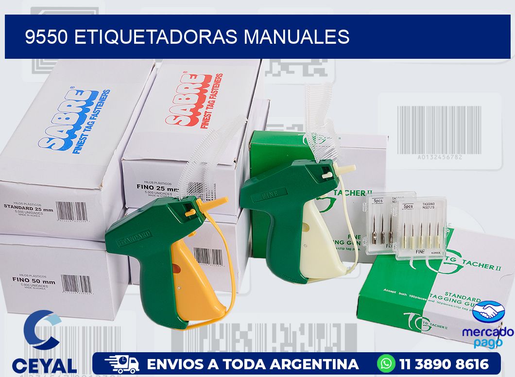 9550 ETIQUETADORAS MANUALES