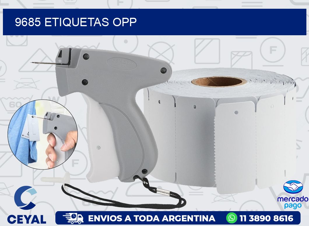 9685 ETIQUETAS OPP