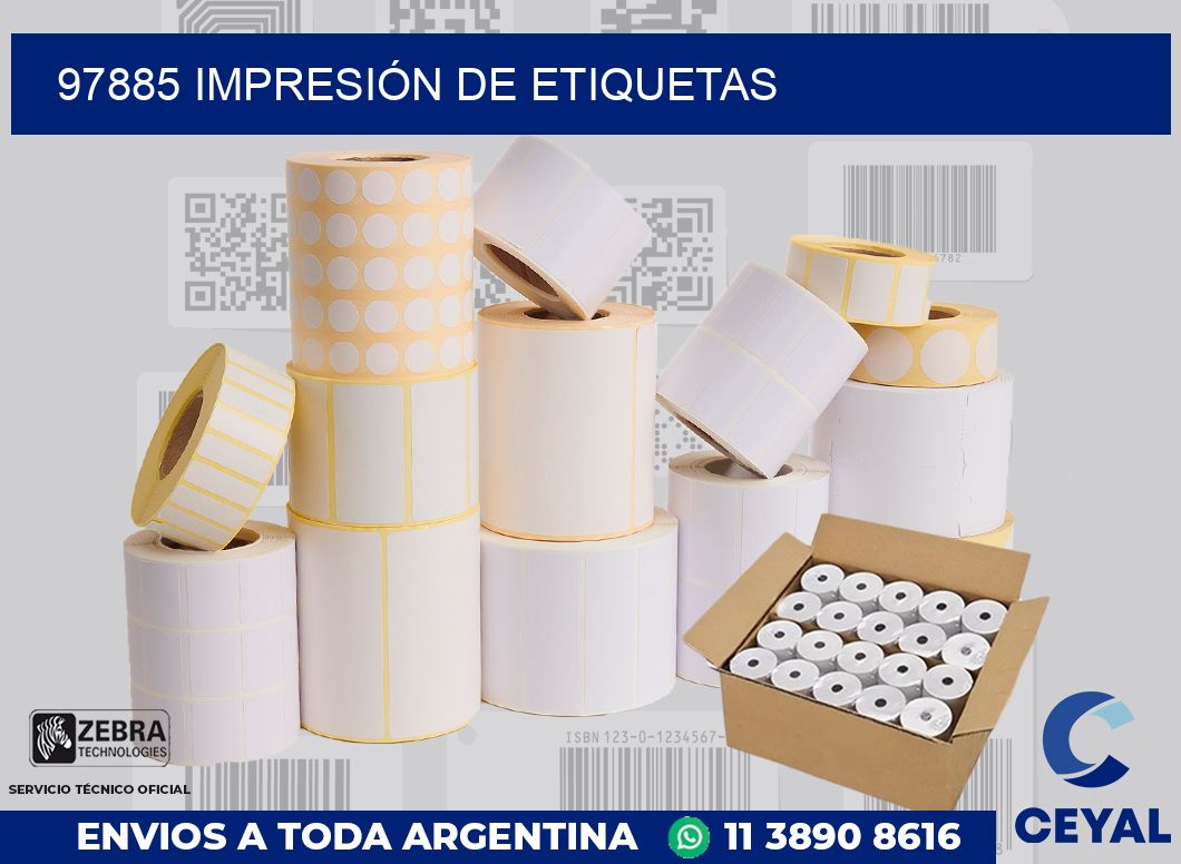 97885 IMPRESIÓN DE ETIQUETAS
