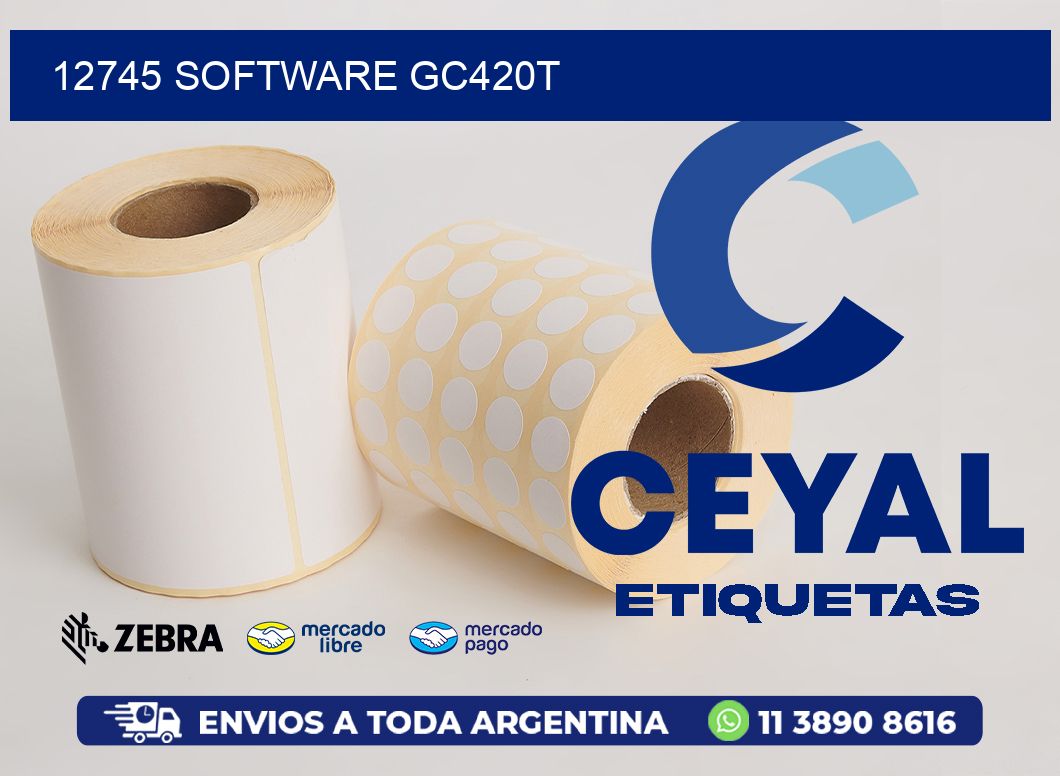 12745 SOFTWARE GC420T