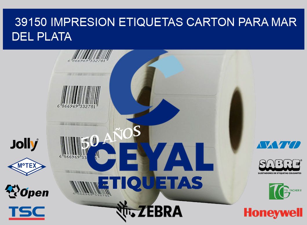 39150 IMPRESION ETIQUETAS CARTON PARA MAR DEL PLATA