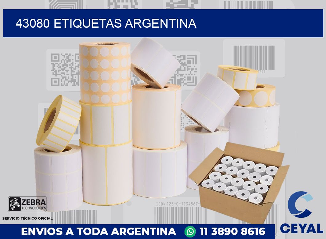 43080 etiquetas Argentina