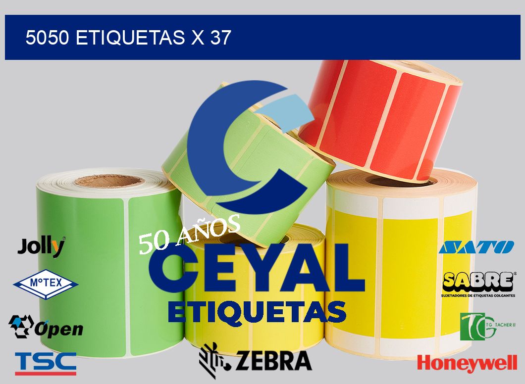 5050 Etiquetas x 37