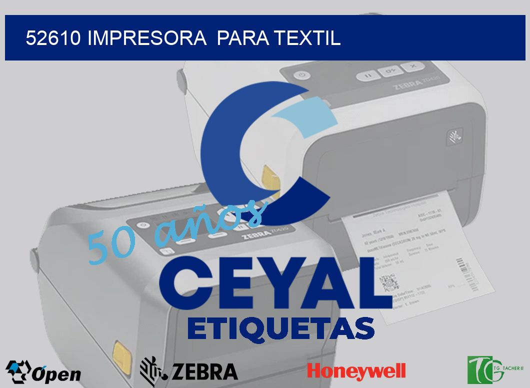 52610 impresora  para textil
