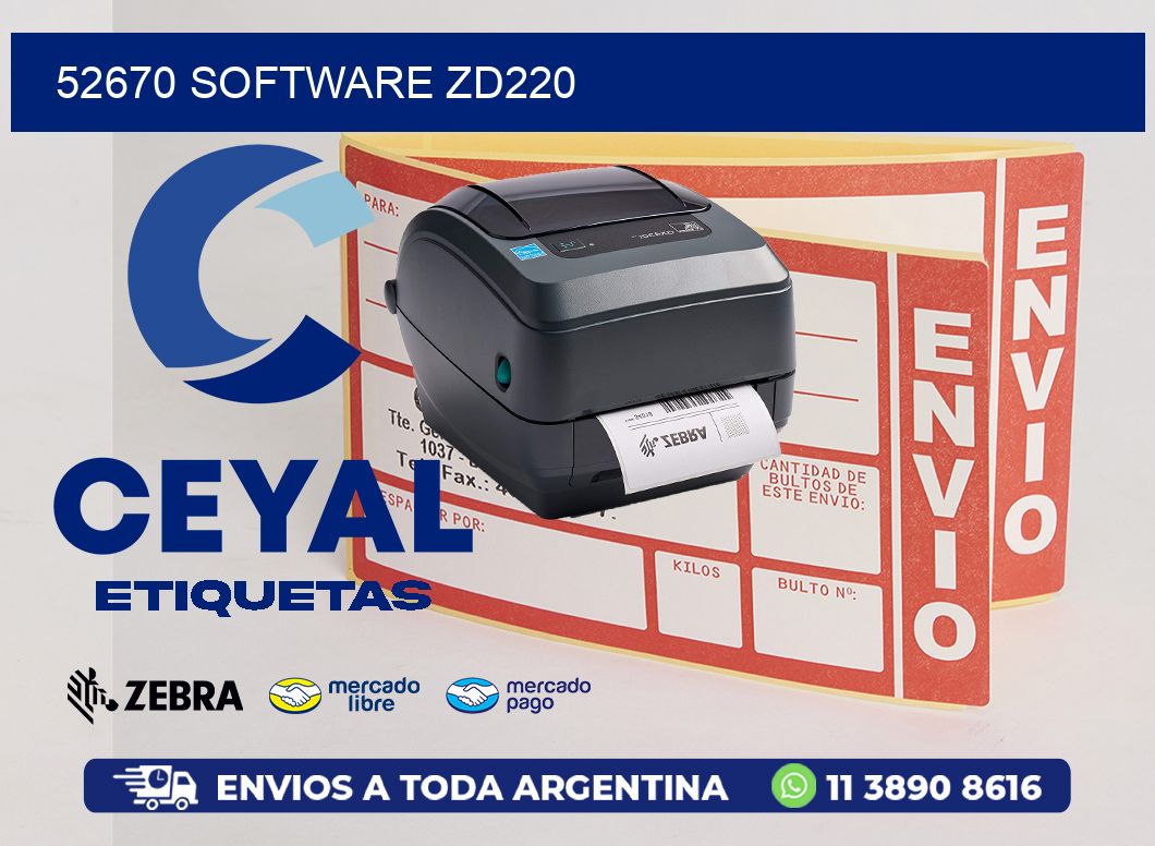52670 SOFTWARE ZD220