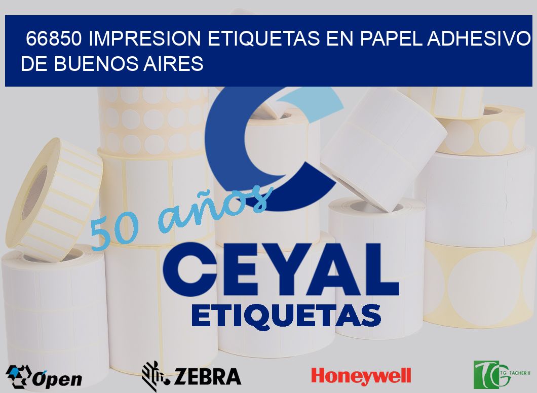 66850 IMPRESION ETIQUETAS EN PAPEL ADHESIVO DE BUENOS AIRES