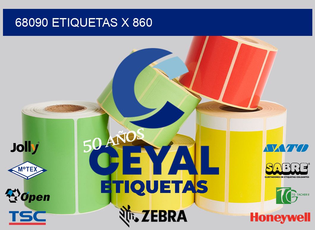 68090 Etiquetas x 860