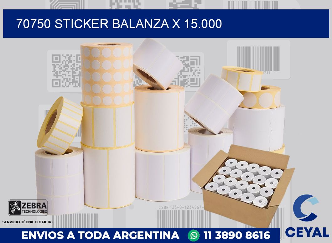 70750 sticker balanza x 15.000