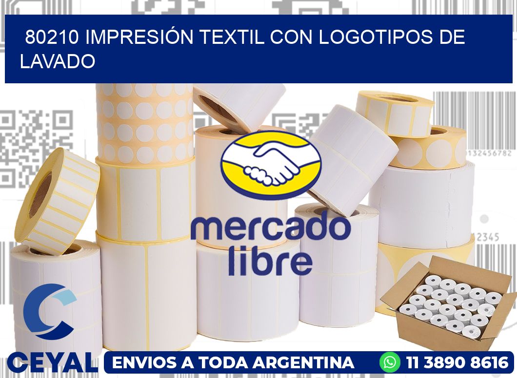 80210 IMPRESIÓN TEXTIL CON LOGOTIPOS DE LAVADO
