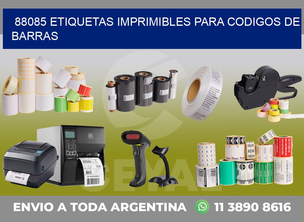 88085 ETIQUETAS IMPRIMIBLES PARA CODIGOS DE BARRAS