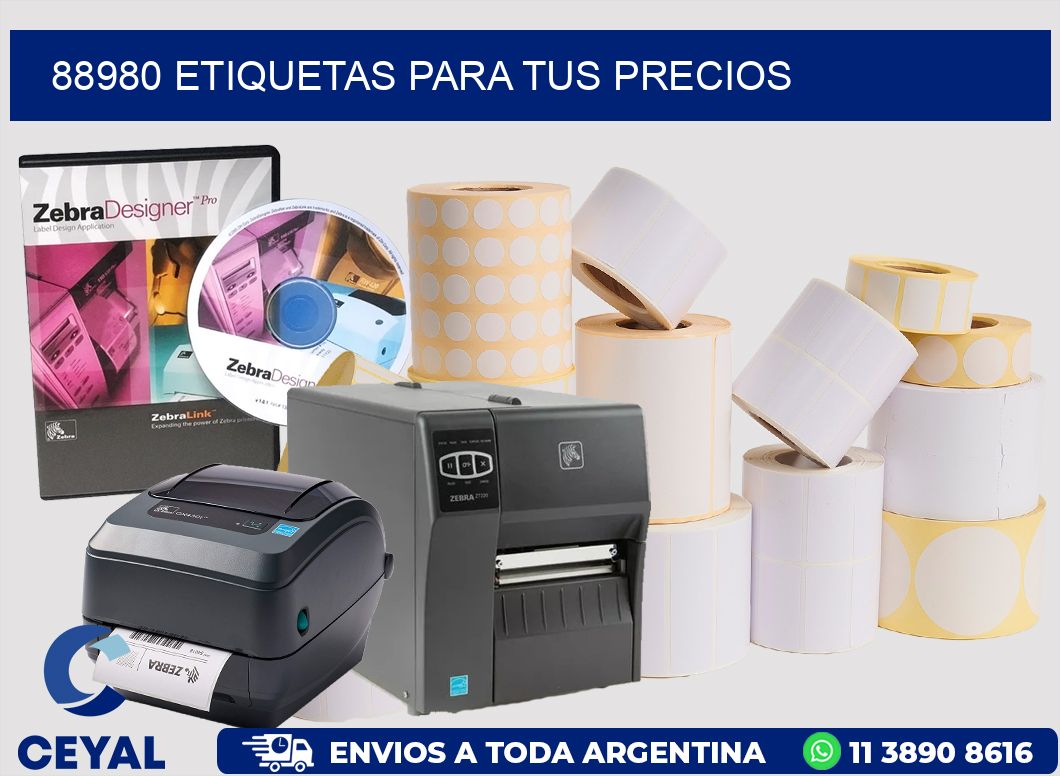 88980 ETIQUETAS PARA TUS PRECIOS