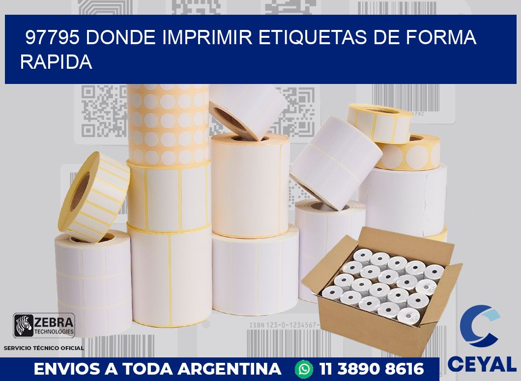 97795 DONDE IMPRIMIR ETIQUETAS DE FORMA RAPIDA