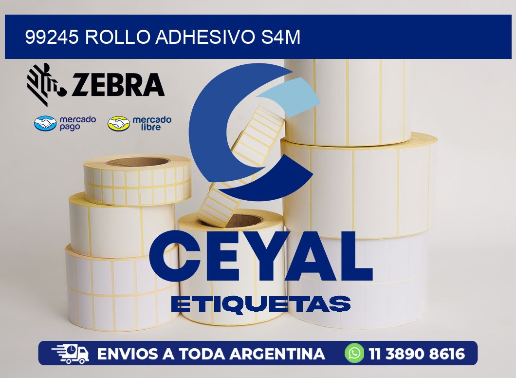 99245 ROLLO ADHESIVO S4M