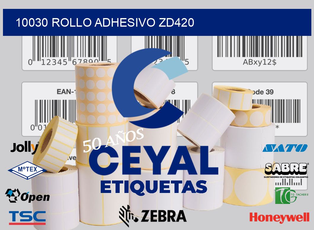 10030 ROLLO ADHESIVO ZD420